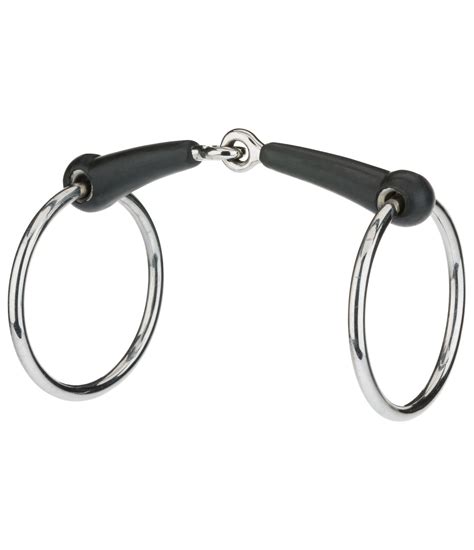 rubber snaffle bits for horses.